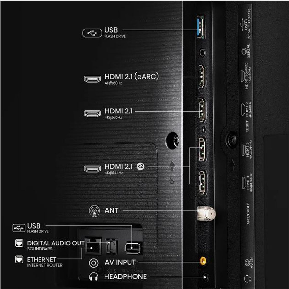 HISENSE - Tv Smart Hisense 100 100Q7N Qled Uhd 4K 144Hz Google