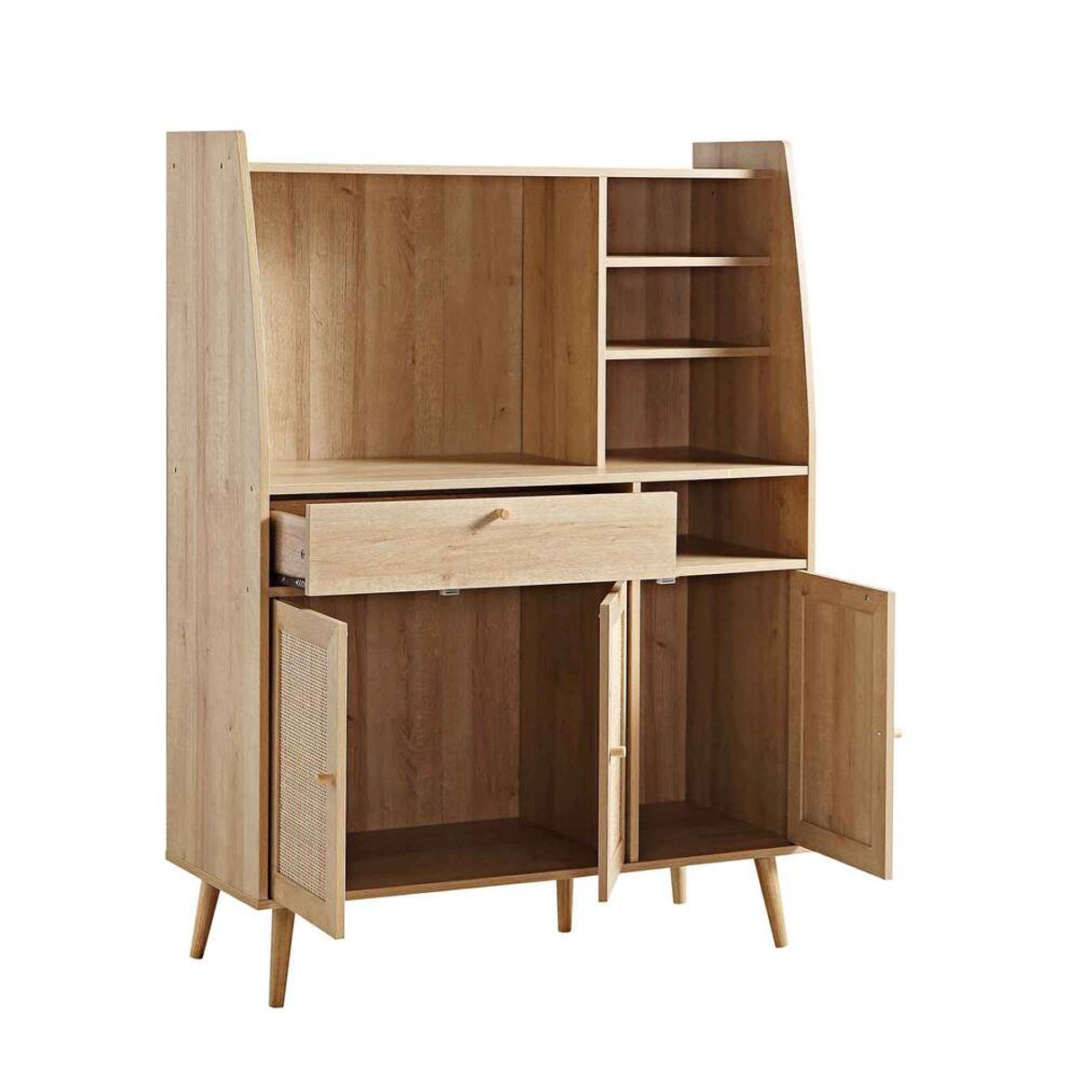 R&R MUEBLES - Mueble de Cocina Kenjurou Marrón R&R MUEBLES