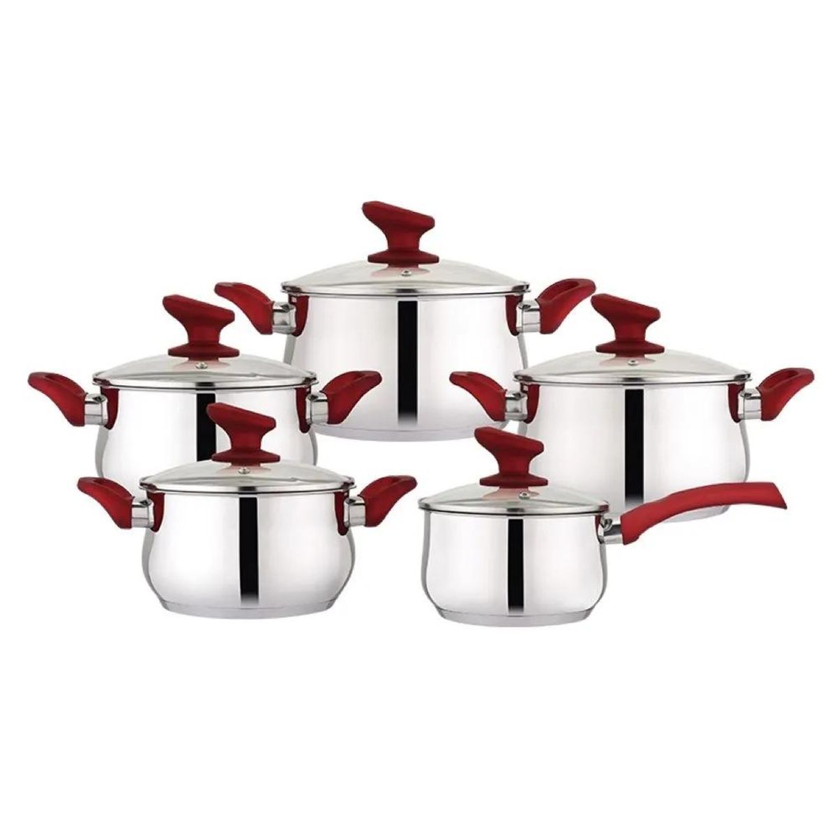 FACUSA - Set Flamenco X10Pz Tapa de Vidrio - Facusa 10286403