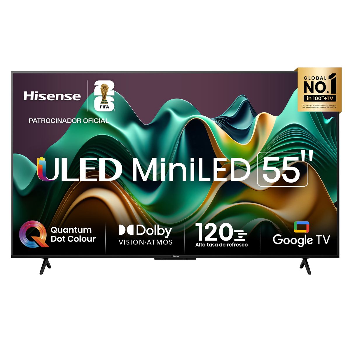 HISENSE - Tv Smart Hisense 55 55U6N Uled Miniled Uhd 4K Google