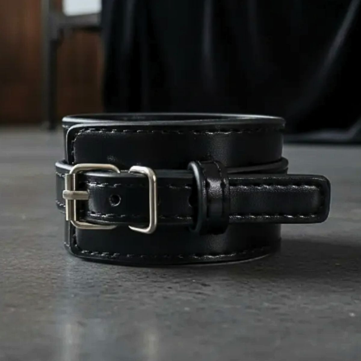 DR PINKY - Esposas Grilletes para Manos Cuero Sintetico Bondage Para Parejas Bdsm