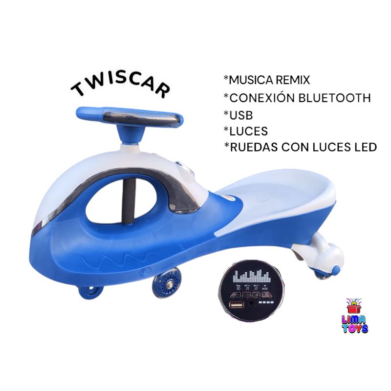 KINGDOM - TWISCAR BALLENA GRIS KINGDOM MUSICAL CON BLUETOOTH