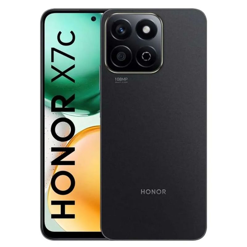 HONOR - HONOR X7C 8GB+256GB NEGRO MEDIANOCHE