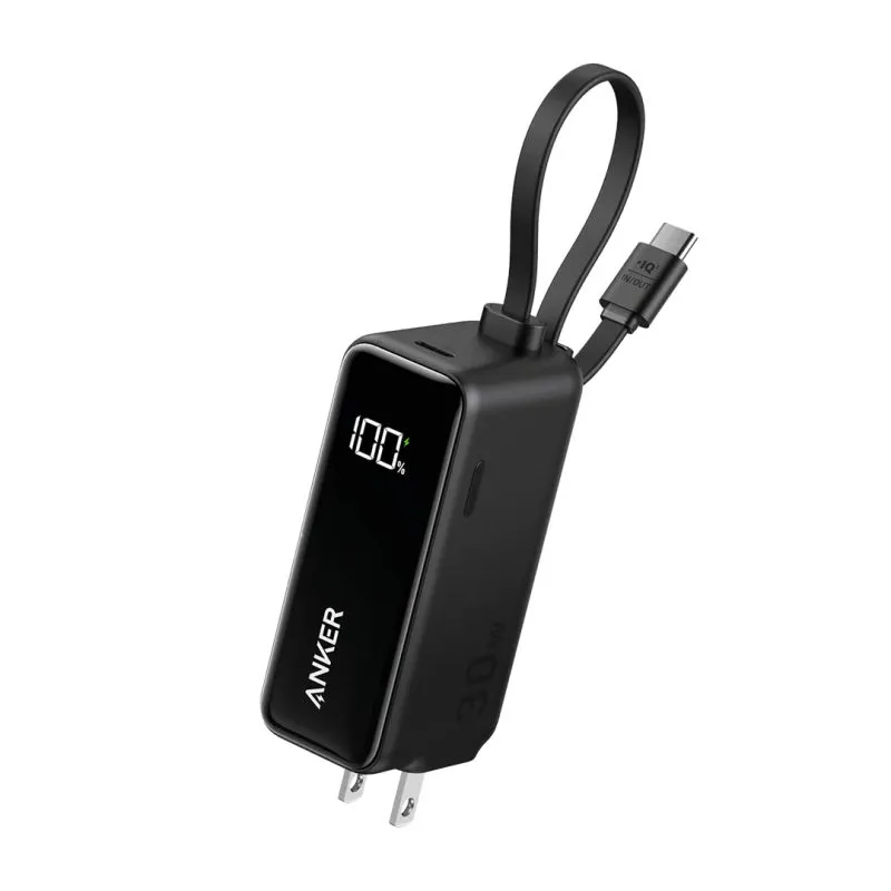 ANKER - Power Bank Cargador Anker Nano 5000Mah 30w Cable Usb-C 3 En 1