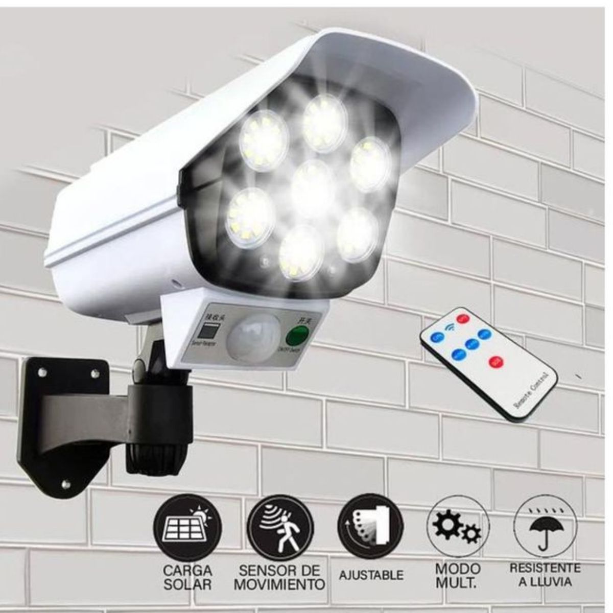 OEM - Foco Panel Solar con Sensor de Movimiento