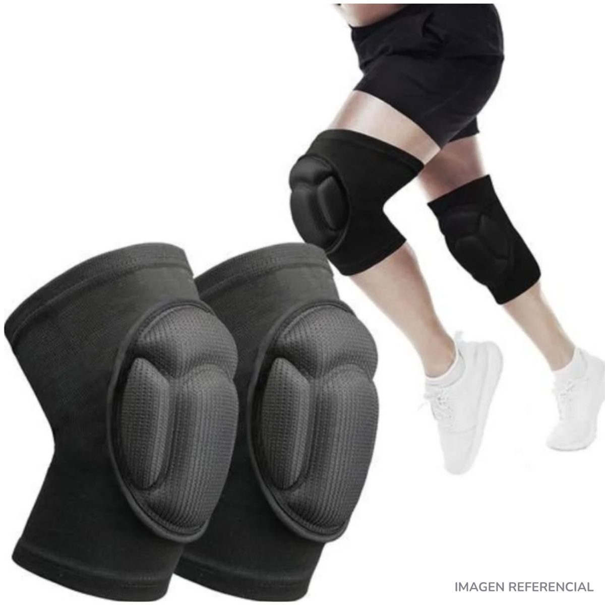 INSPIRA MARKET - Rodilleras Deportiva con Refuerzo Acolchado