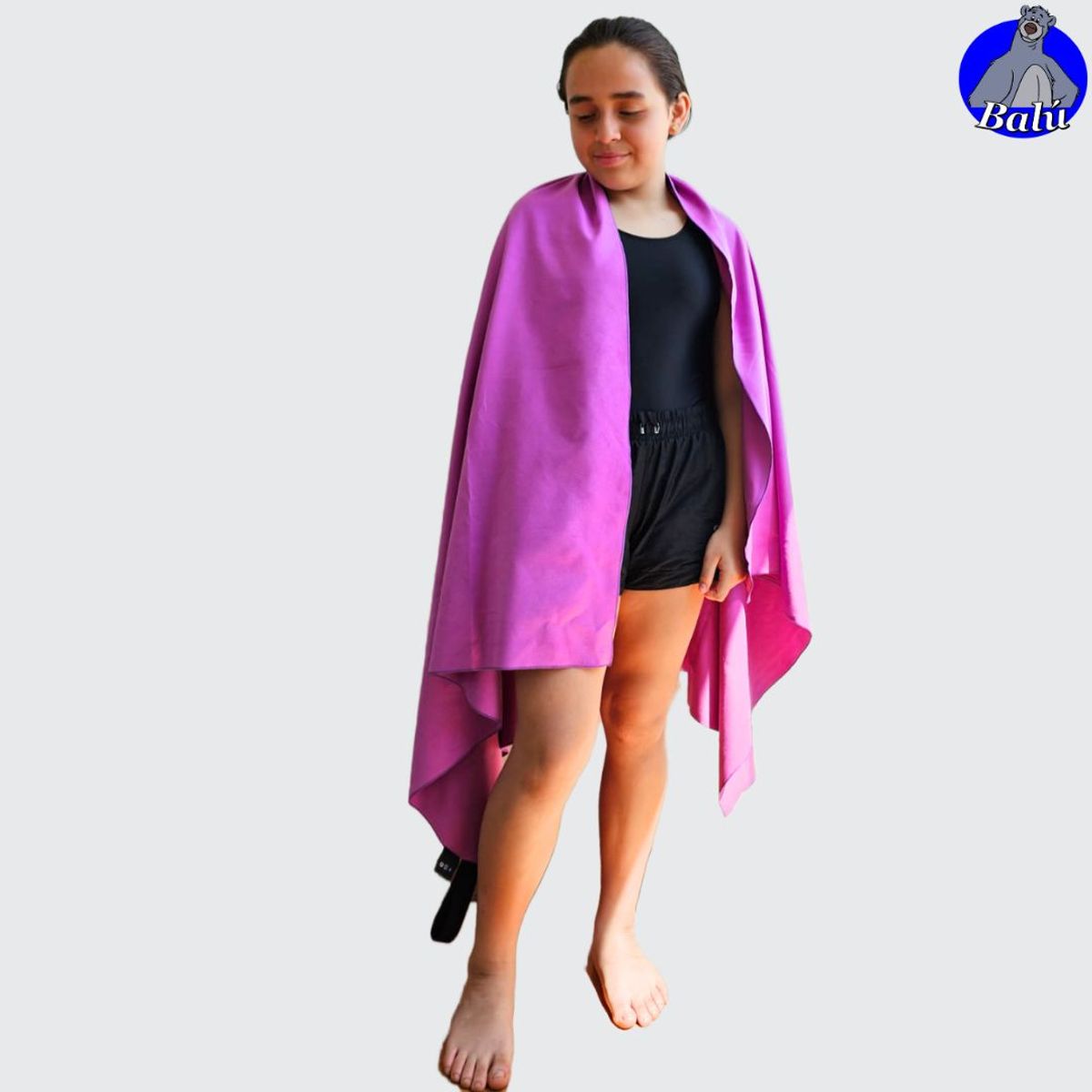 GENERICO - Toalla de baño en microfibra ultrafina 165x100