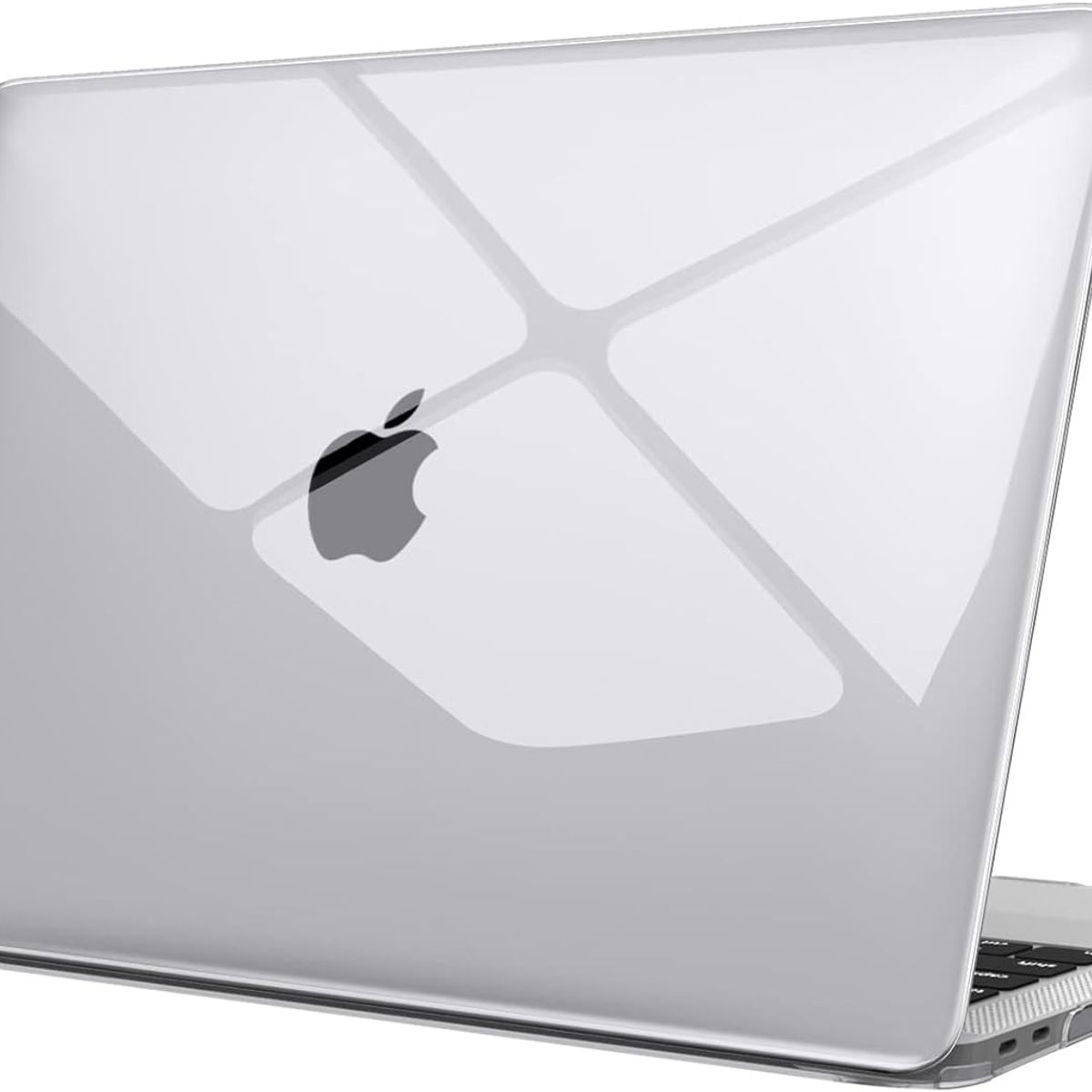 GENERICO - Funda Case para MacBook Air 13" M1  A1932 / A2179 / A2337- TRANSPARENTE