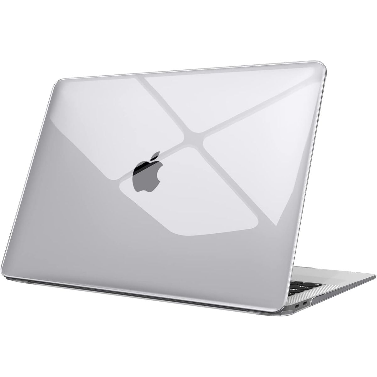 GENERICO - Funda Case para MacBook Air 13" M1  A1932 / A2179 / A2337- TRANSPARENTE