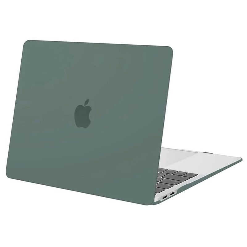 GENERICO - Funda Case para MacBook Air 13" M1  A1932 / A2179 / A2337- VERDE M.