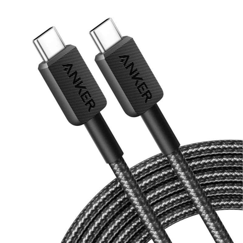 ANKER - Cable Cargador Resistente Anker Tipo C a C Carga Rápida 60w 3 Metros