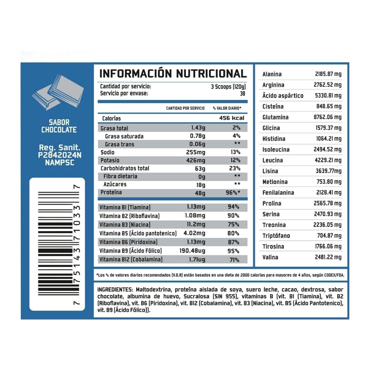 SUPREME NUTRITION - Ganador de Peso Supreme Mass 10Lb Vainilla