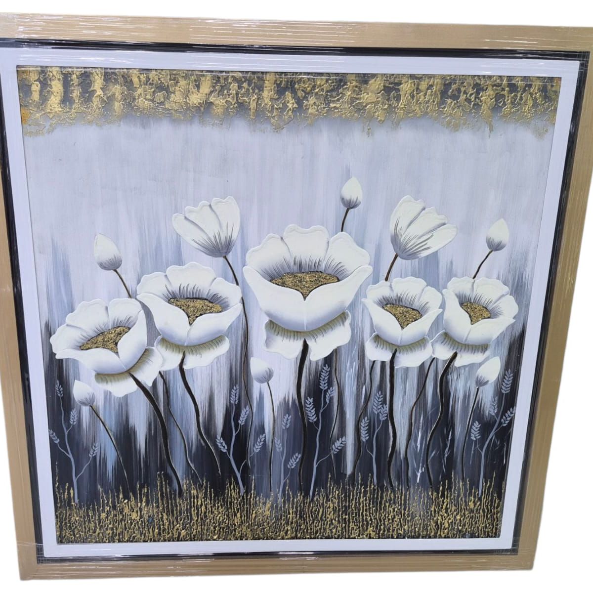 GENERICO - Cuadro Decorativo Flowers 115x115 mt