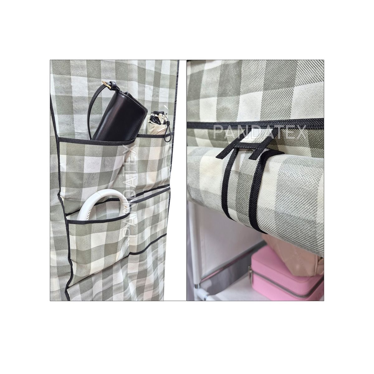 SM - ROPERO ARMABLE 3 CUERPOS CON DISEÑO GRIS