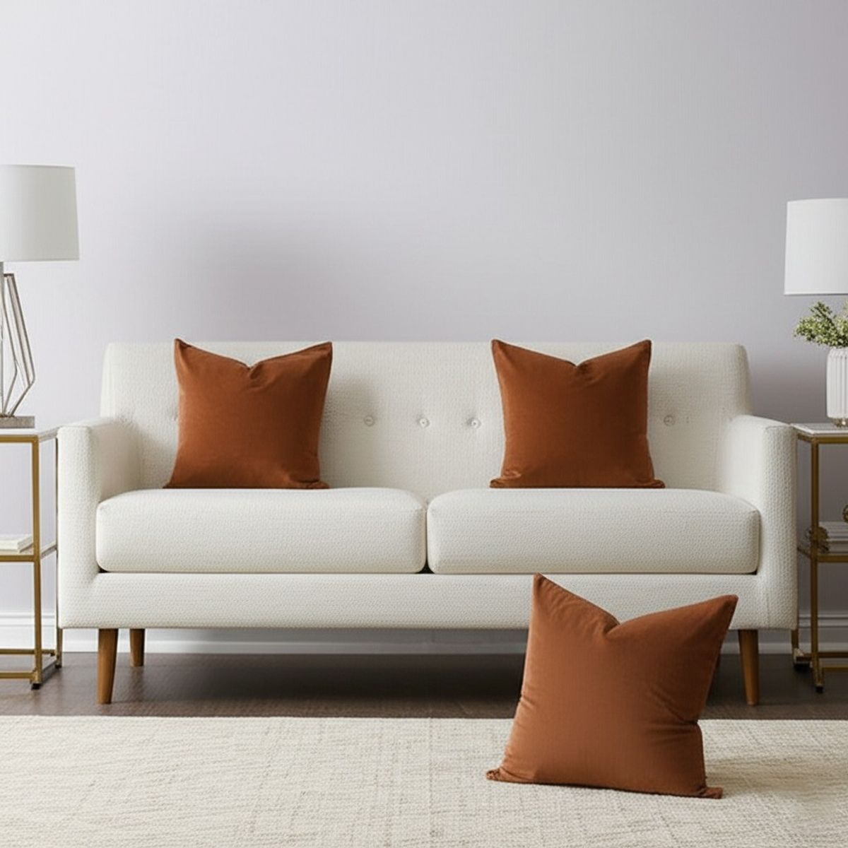 GENERICO - Pack 2 Cojines Café Zaralmohadas pe 40X40 CM