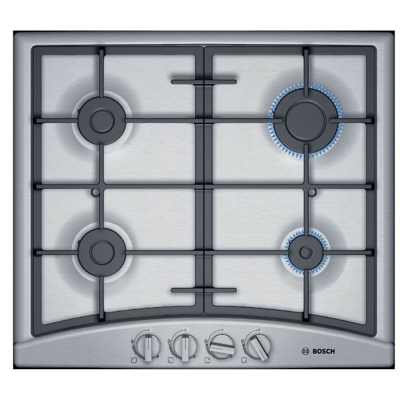 BOSCH - Cocina Bosch PGP6G5B90L Empotrable a Gas 4 Quemadores Acero Inoxidable