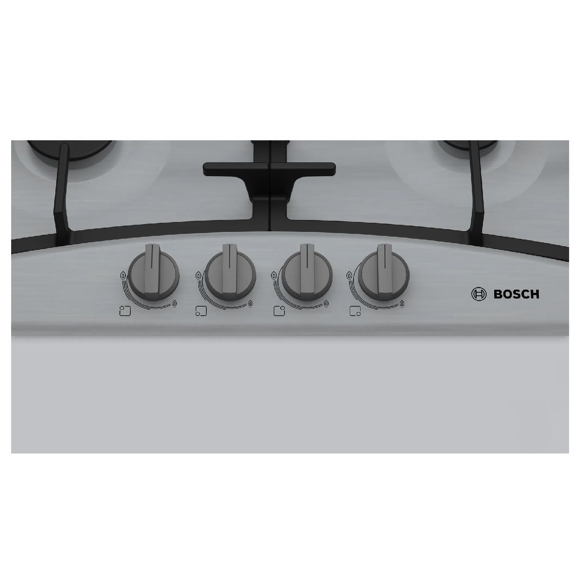BOSCH - Cocina Bosch PGP6G5B90L Empotrable a Gas 4 Quemadores Acero Inoxidable