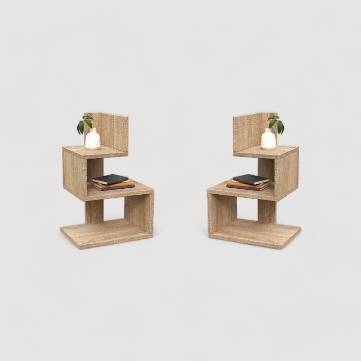 NACION MUEBLES - VELADOR MINIMALISTA STANLEY NACION MUEBLES