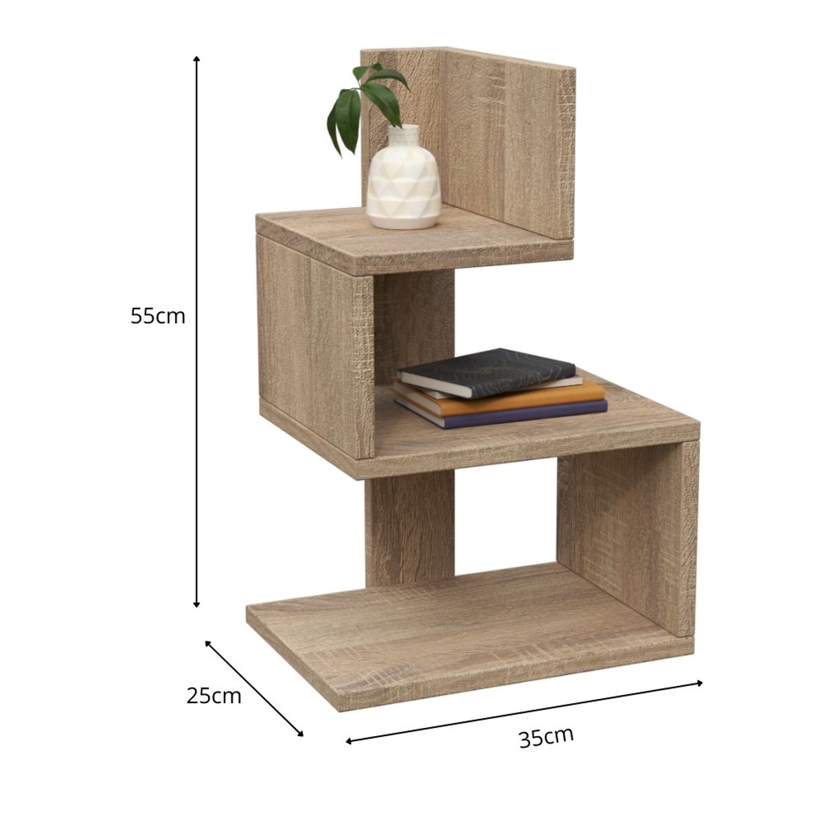 NACION MUEBLES - VELADOR MINIMALISTA STANLEY NACION MUEBLES