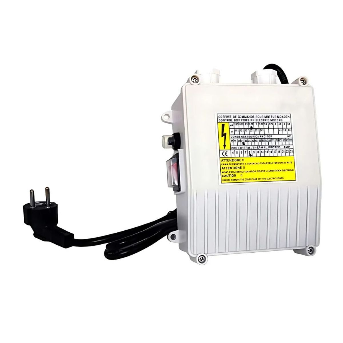 GENERICO - Electrobomba sumergible para pozo 4Pulg 7 .5hp Trifásico