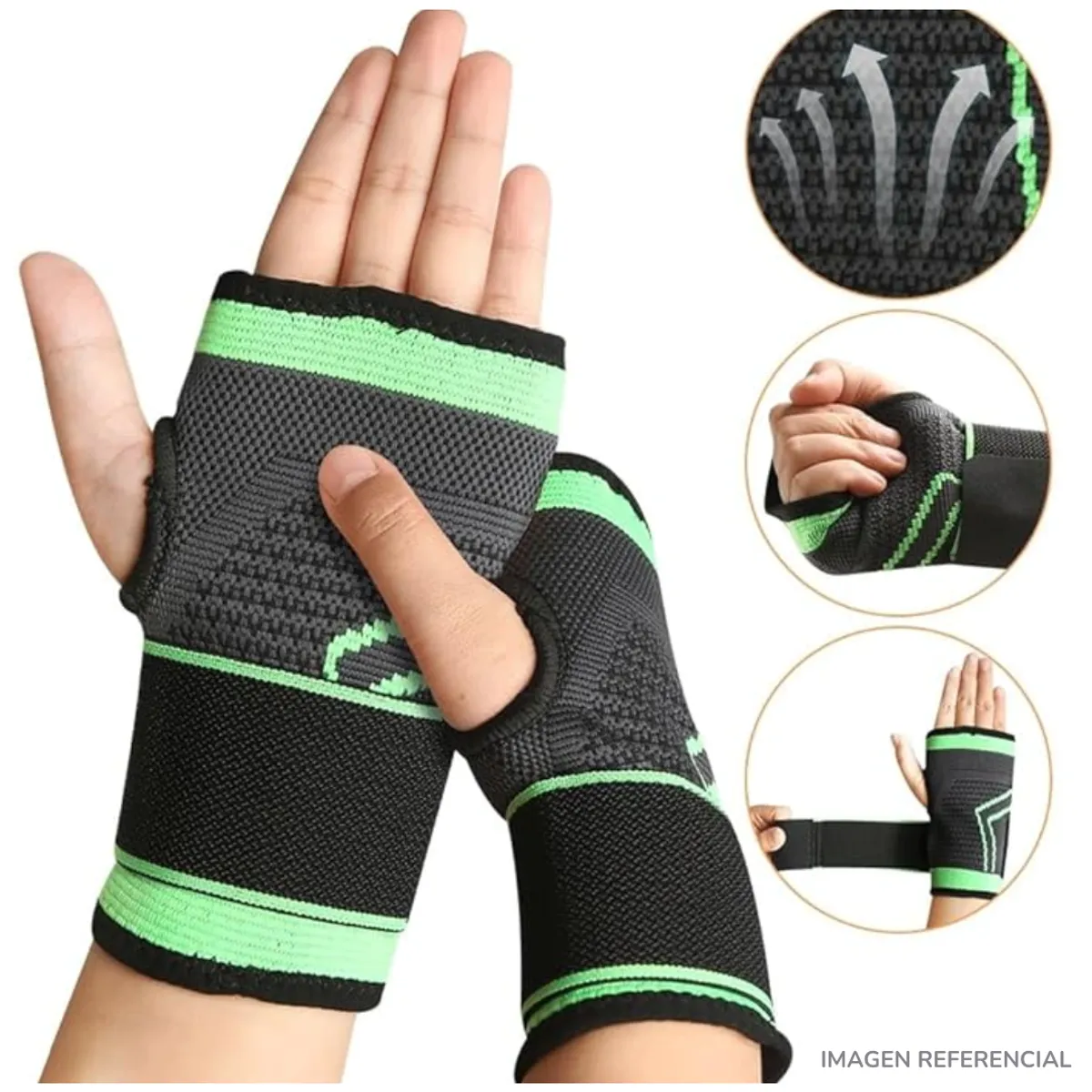 GENERICO - Protector Deportivo de Palmas Calleras para Gimnasio