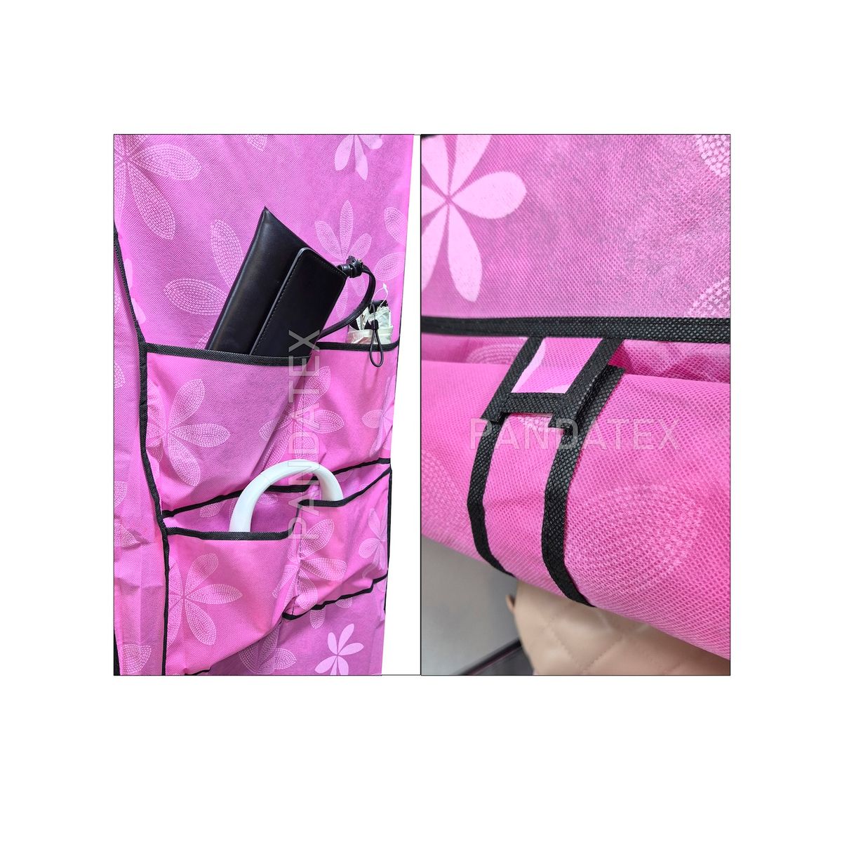 SM - ROPERO ARMABLE ORGANIZADOR DE 3 CUERPOS - ROSADO