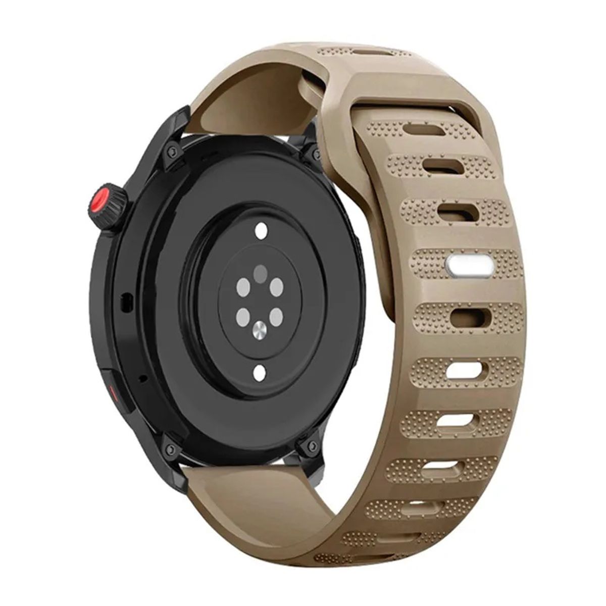 GENERICO - Correa Silicona SPG para XIAOMI WATCH S4 - Beige