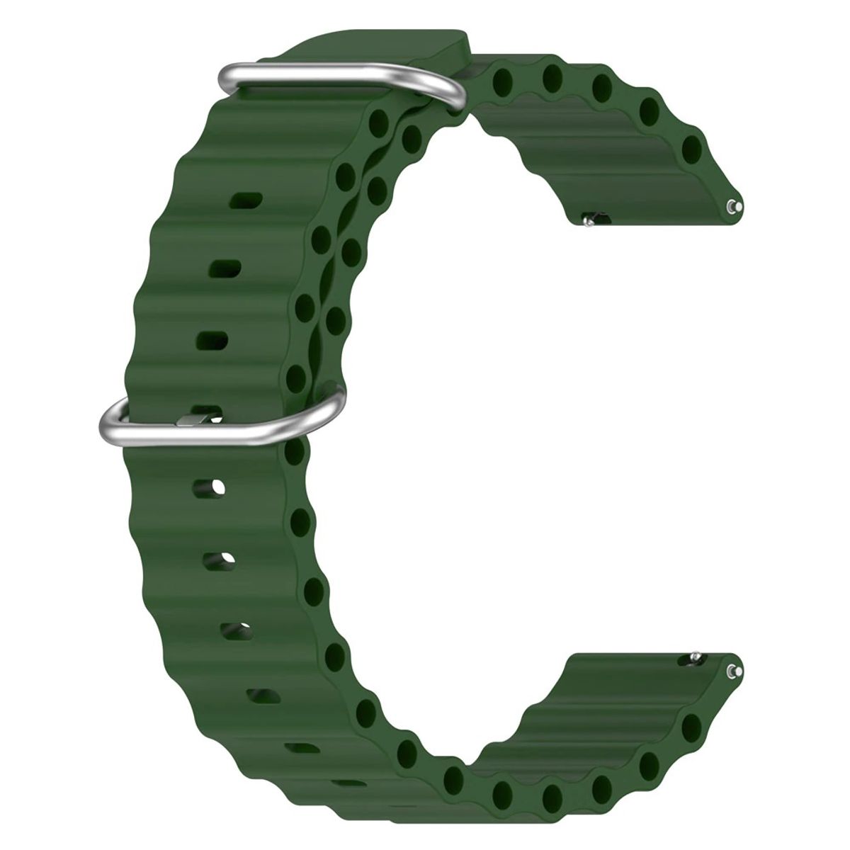 GENERICO - Correa Silicona Ocean para XIAOMI WATCH S4 - Verde