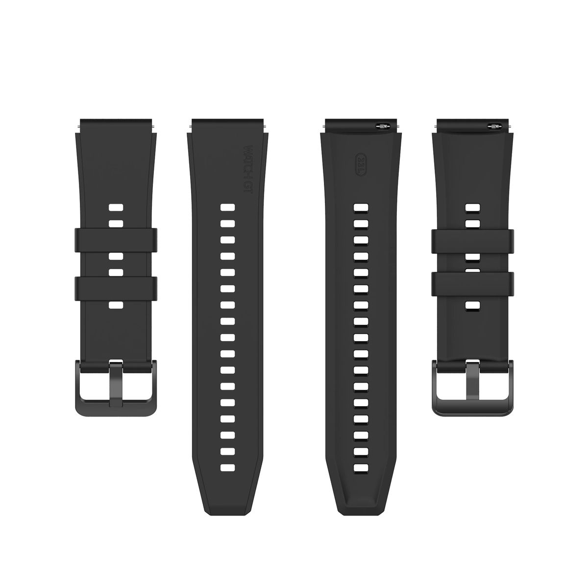GENERICO - Correa Silicona X para XIAOMI WATCH S4 - Negro