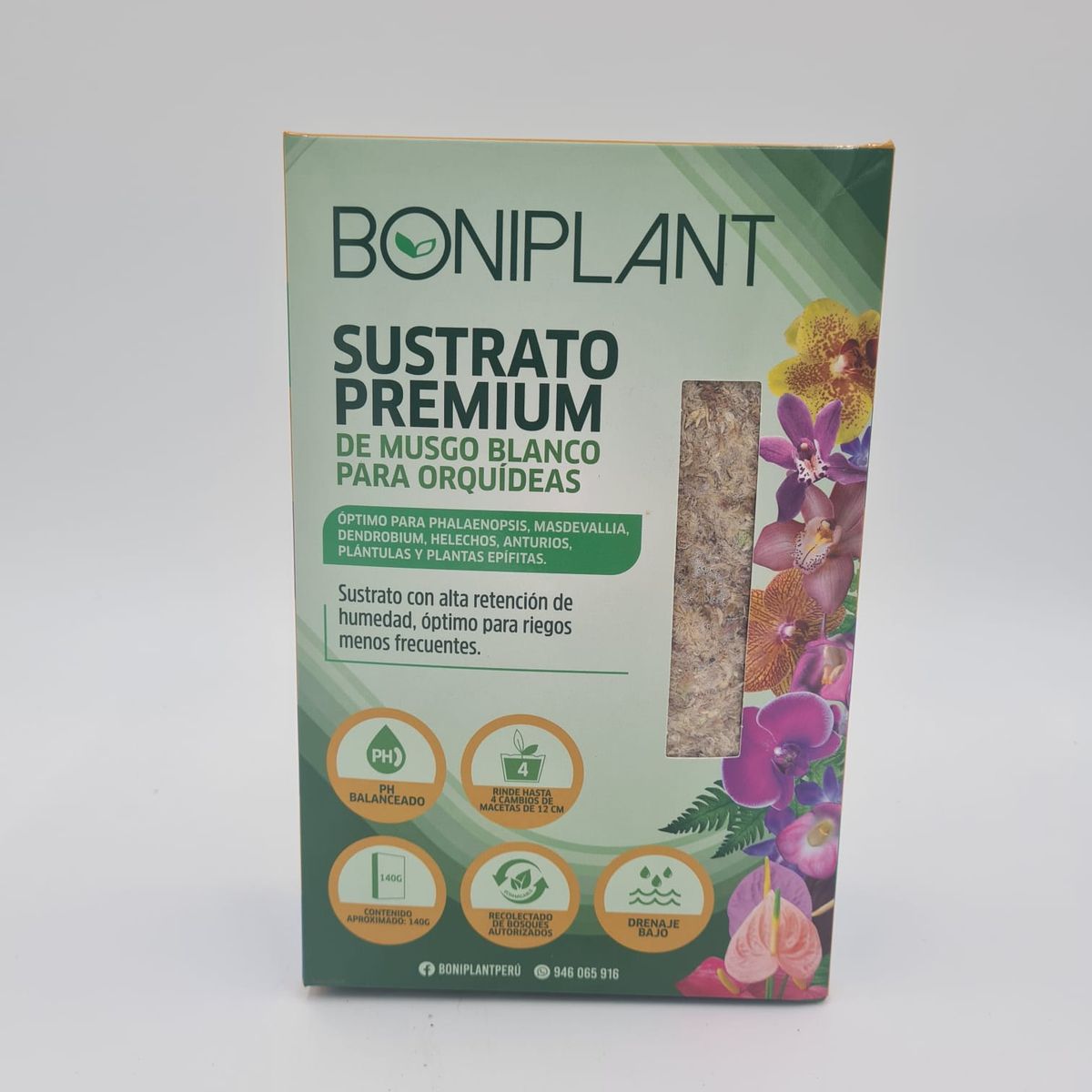 BONIPLANT - Sustrato musgo Sphagnum