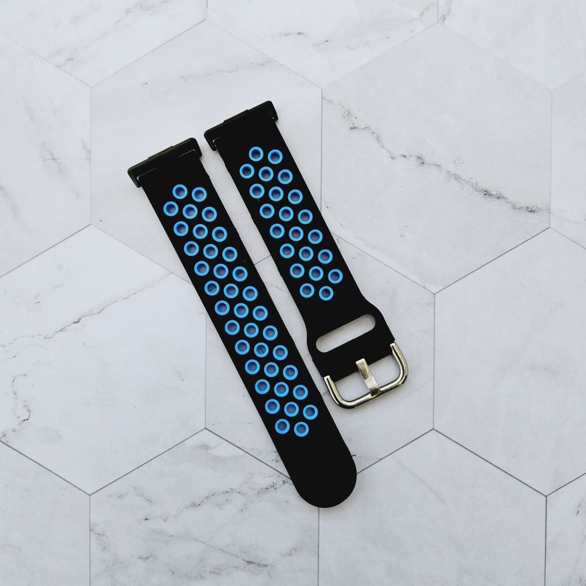 GENERICO - Correa Silicona Deport para HUAWEI FIT 4 - FIT 4 PRO - NCeleste