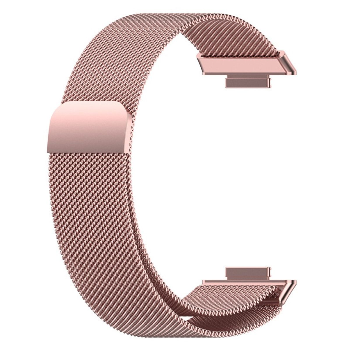 GENERICO - Correa Milanese para HUAWEI FIT 4 - FIT 4 PRO - Rosa