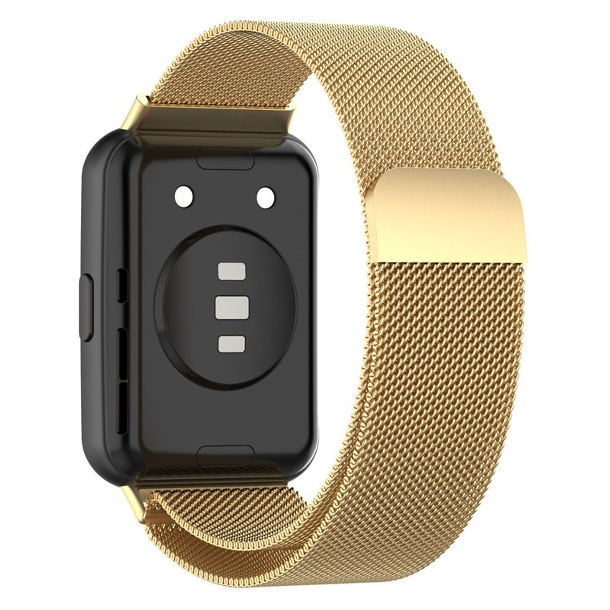 GENERICO - Correa Milanese para HUAWEI FIT 4 - FIT 4 PRO - Dorado