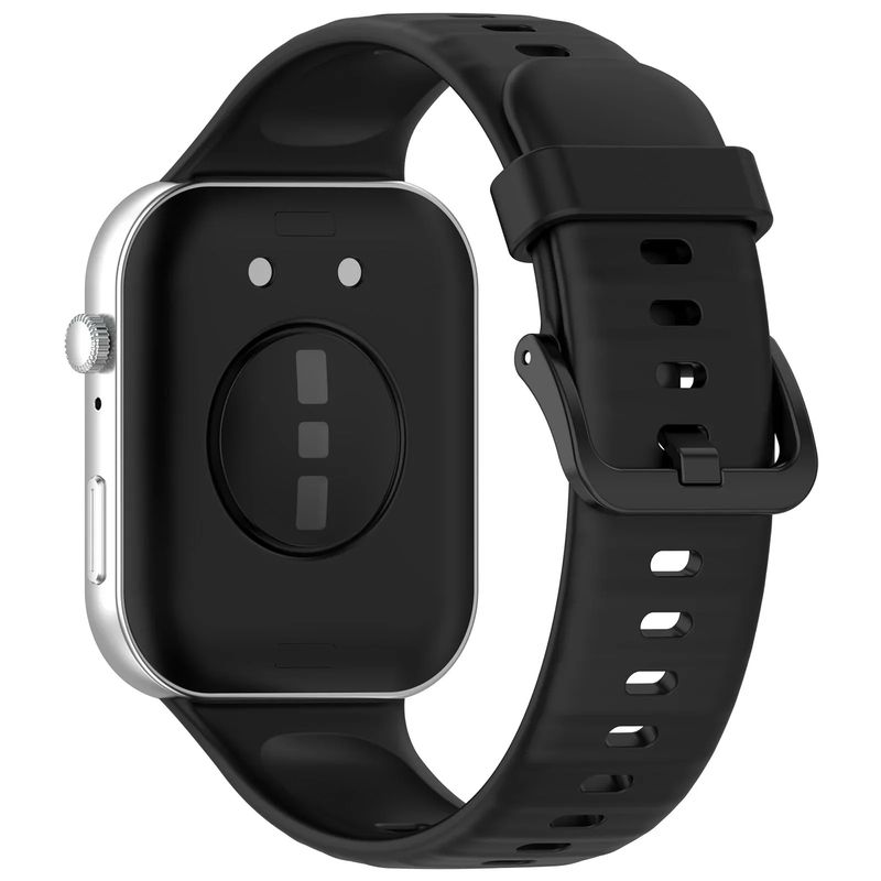 GENERICO - Correa Silicona 1 para HUAWEI FIT 4 - FIT 4 PRO - Negro