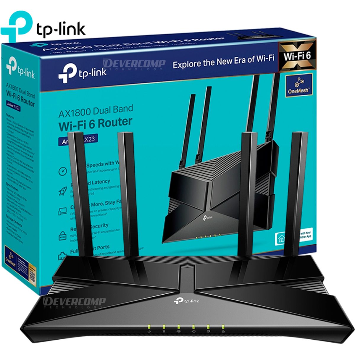 TP LINK - Router TP-Link Archer AX23 AX1800 Dual Band Wifi 6