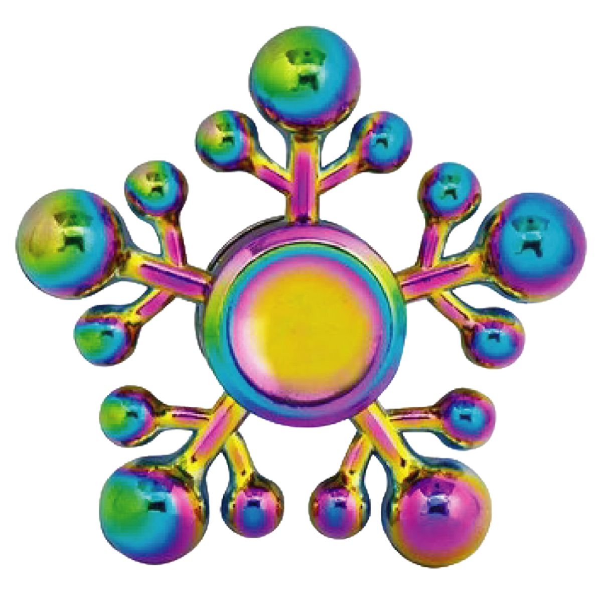 GENERICO - Spinner Tornasol Copo de Nieve