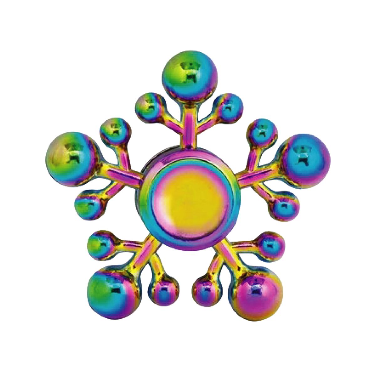 GENERICO - Spinner Tornasol Copo de Nieve