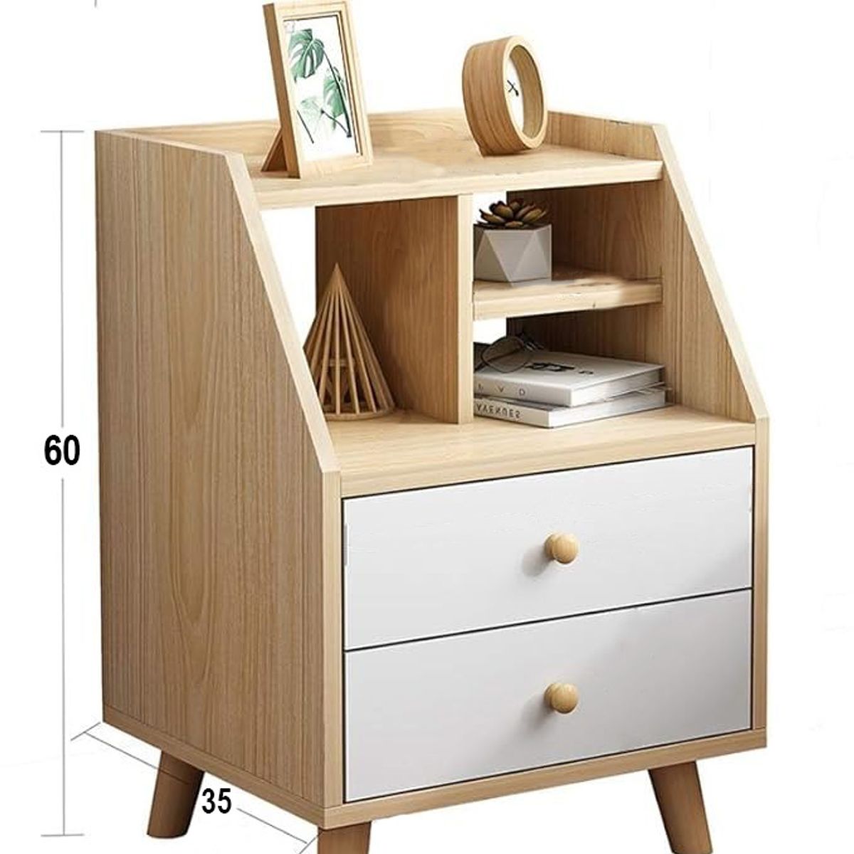 NACION MUEBLES - VELADOR MODERNO BERTHA NACION MUEBLES