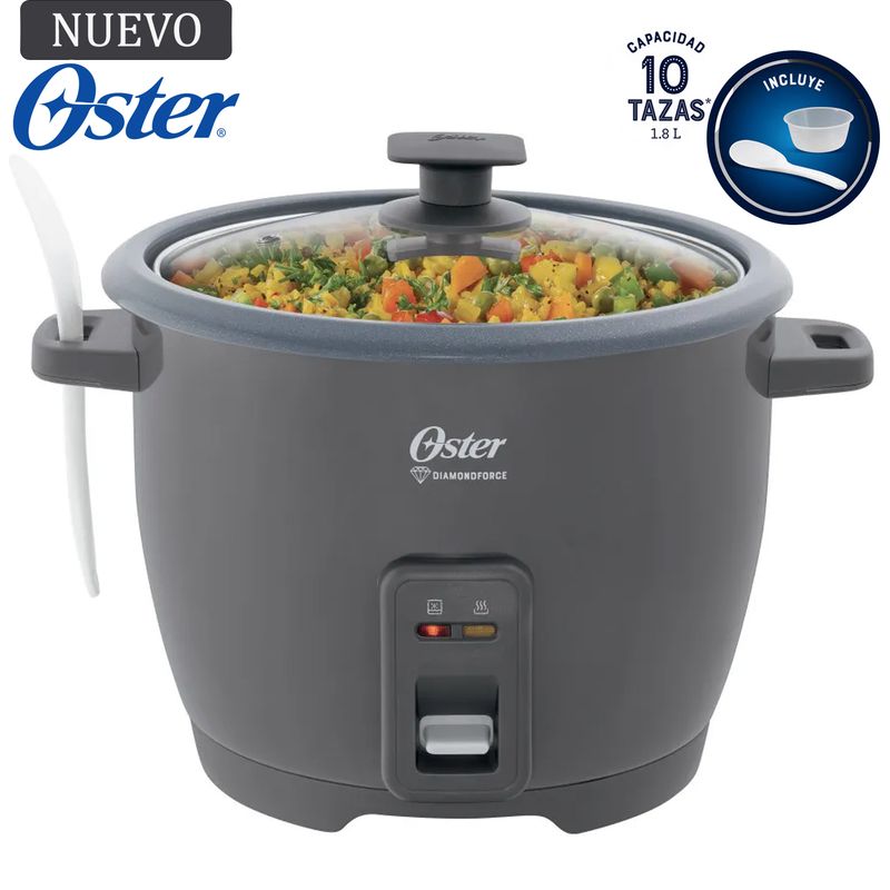 OSTER - Olla Arrocera Oster de 1 8L DiamondForce CKSTRCB10DFSKE Gris