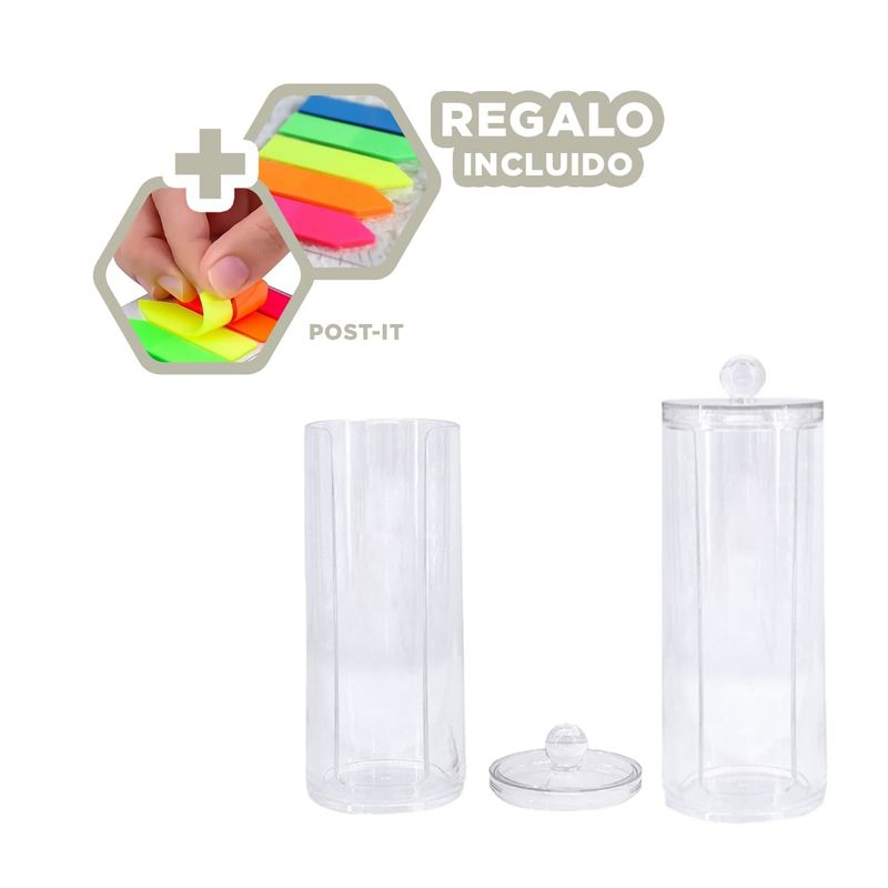 GENERICO - Pack3 Organizador Ligero para Objetos Y+Ligas de Regalo