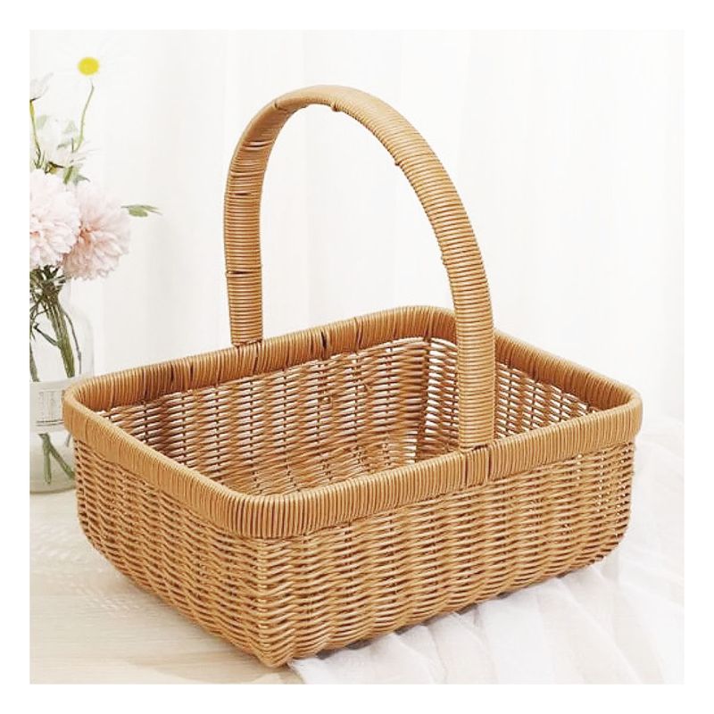 GENERICO - Pack3 Canastilla para Almacenamiento Marro Y+Papel de Regalo