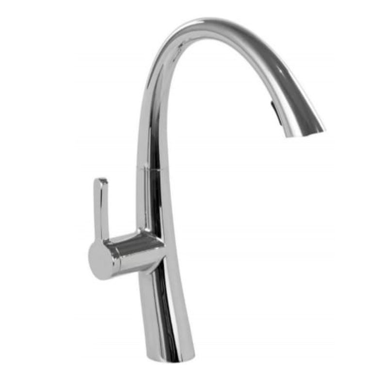 GENERICO - Caño monocomando para mueble acero inoxidable