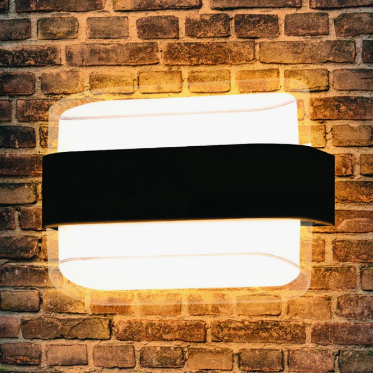 GENERICO - Aplique Lampara de Exterior Led 12W Luz Calida