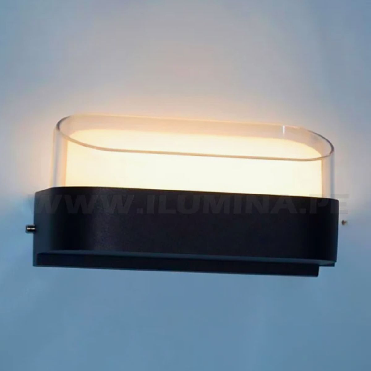 GENERICO - Aplique Lampara de Exterior Led 12W Luz Calida