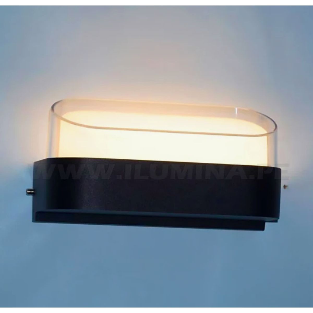 GENERICO - Aplique Lampara de Exterior Led 12W Luz Calida