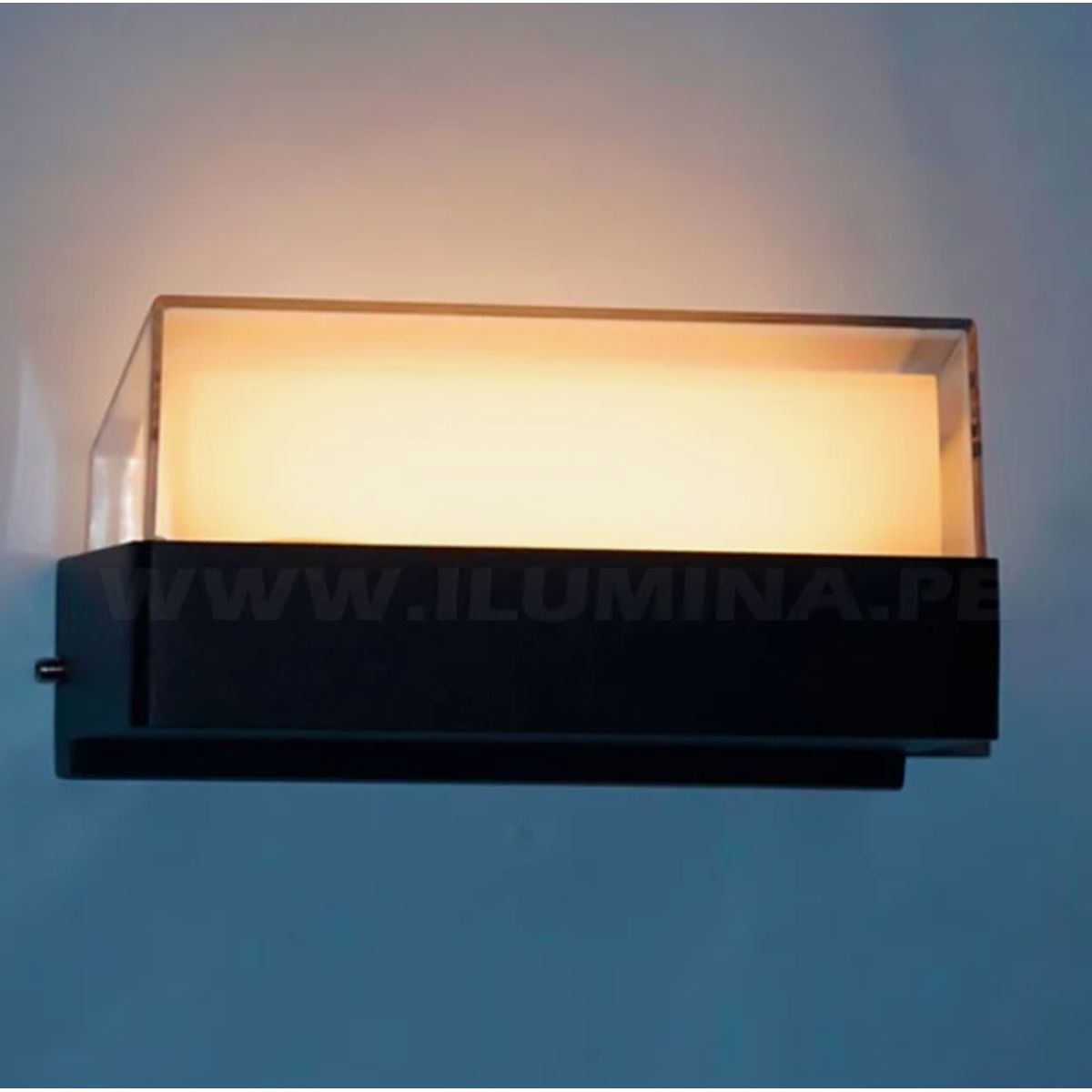GENERICO - Aplique Lampara de Exterior Led 12W Luz Calida