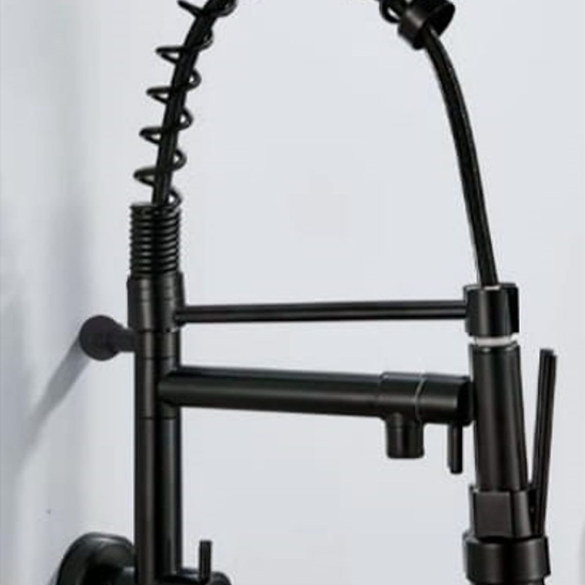 GENERICO - GRIFERIA PARA COCINA NEGRO MATE