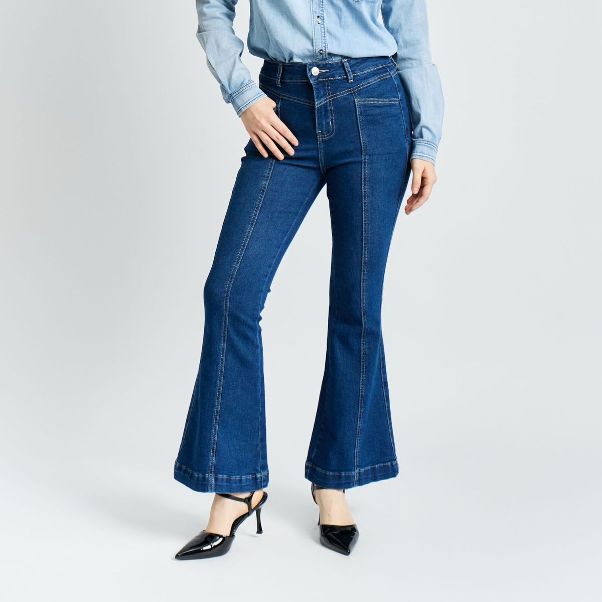 PARADA 111 - JEAN FLARE  MUJER PARADA 111 KENDRA