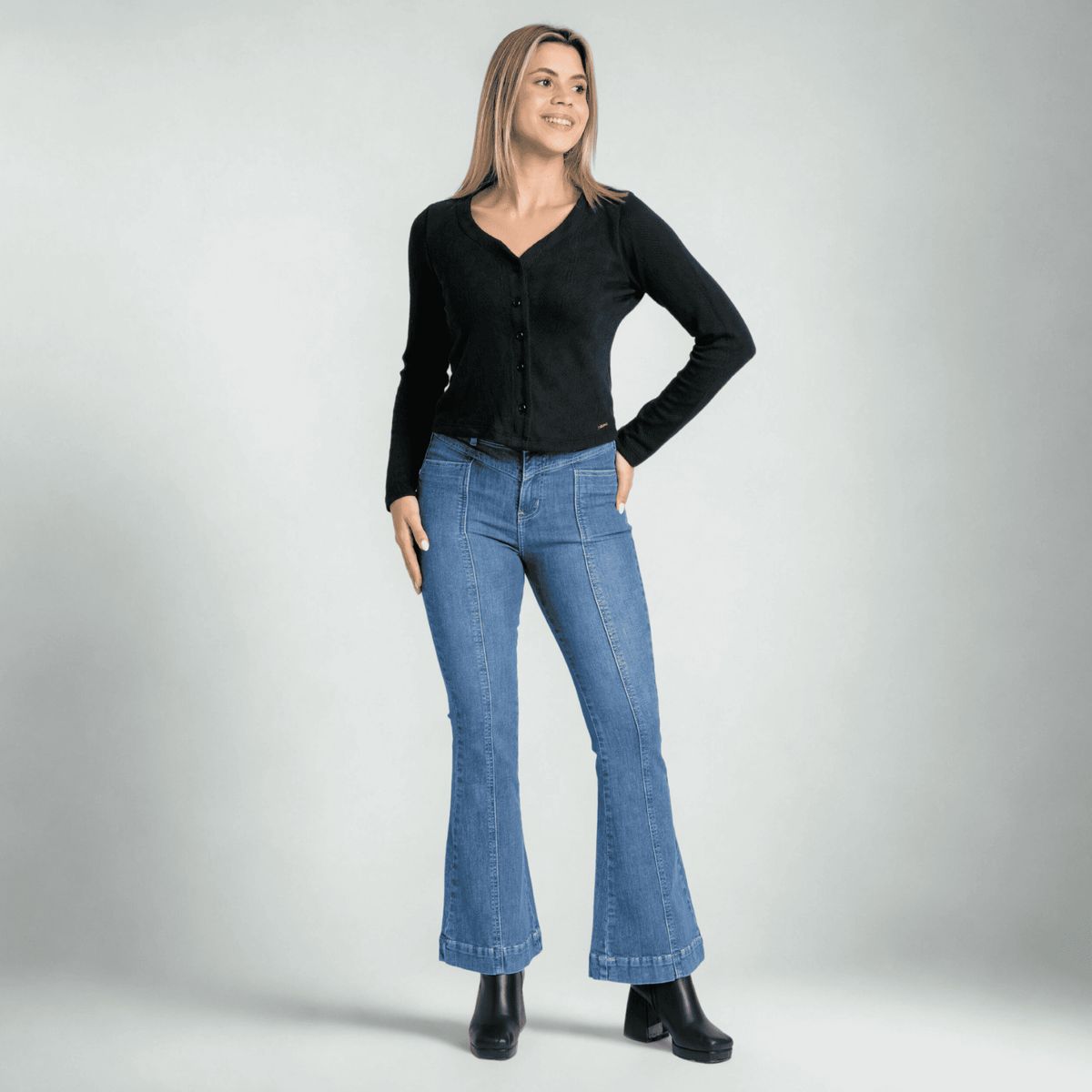 PARADA 111 - JEAN FLARE  MUJER PARADA 111 KENDRA