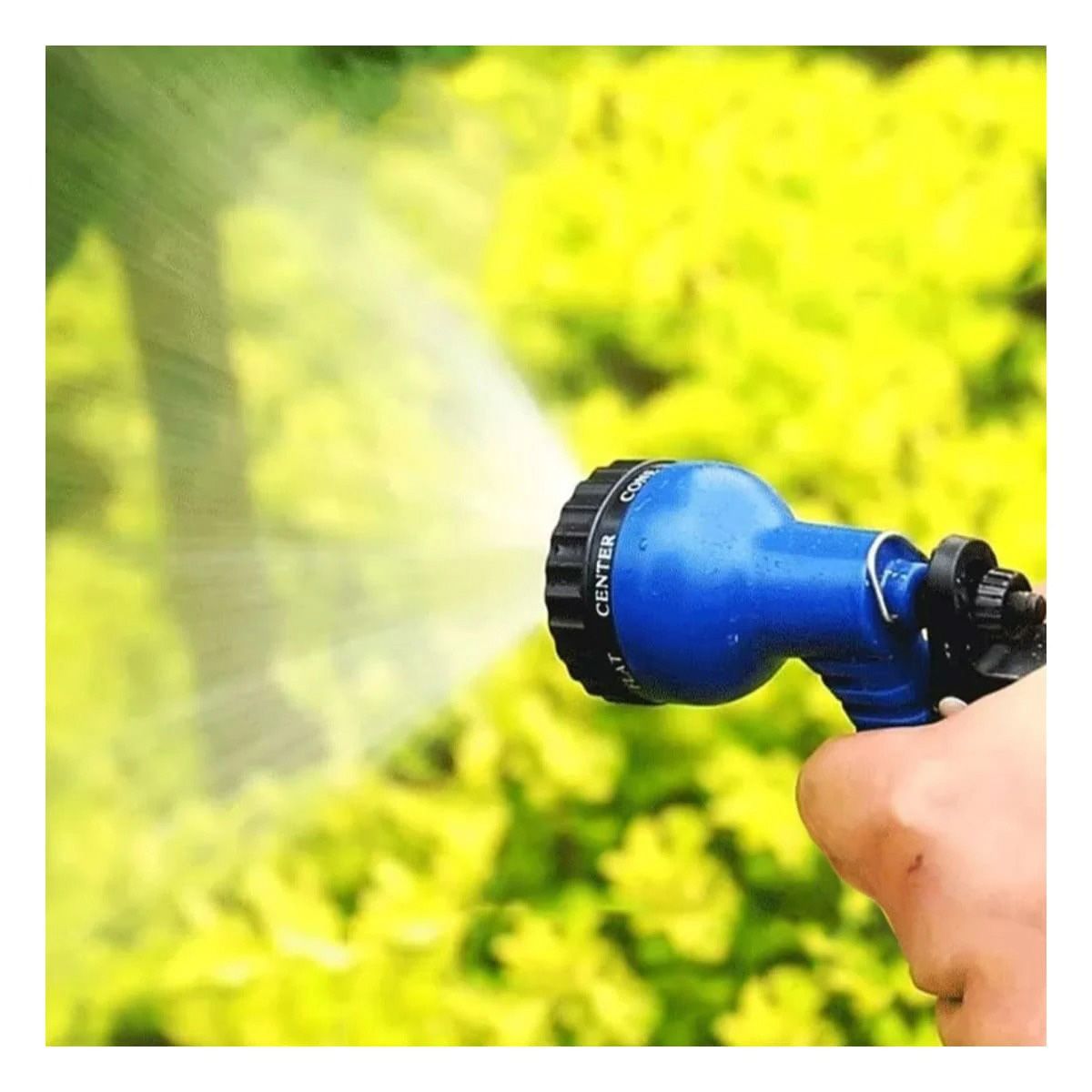 GENERICO - Pack6 Manguerilla Expandible 15 Metros en Color Azul